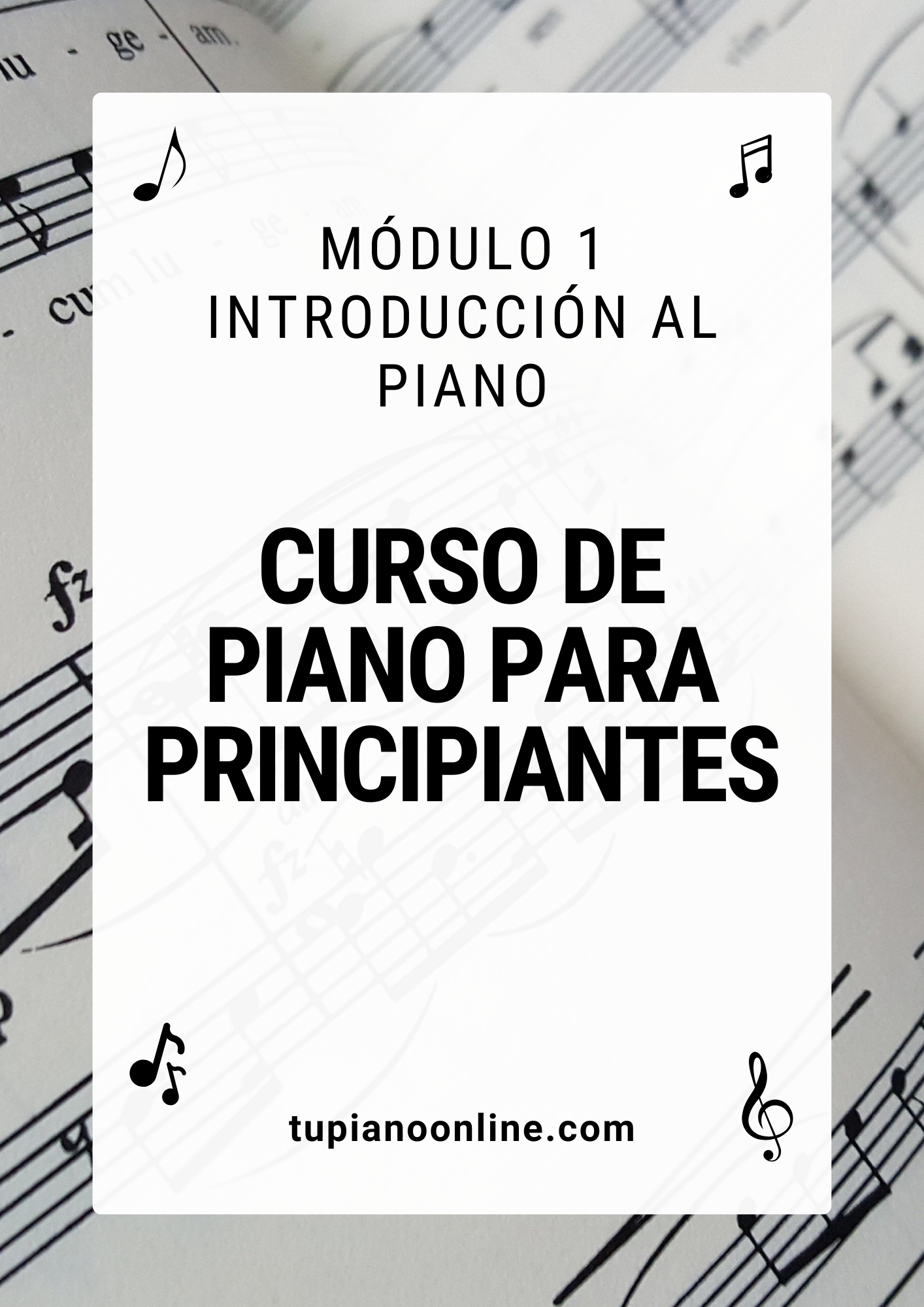 Modulo 1: Introduccion al Piano